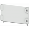 SIVACON S4, compartment door, double-bit, IP40, H: 250 mm, W: 400 mm, left/right. 8PQ20254BA01