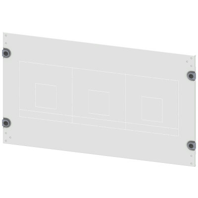 Крышка 3VL5/3P/VERT/Жестк, Втычн/H400/W800. 8PQ20408BA06