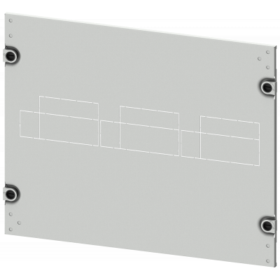 SIVACON S4 Masking frame SENTRON 3VA 3VA12 (up to 250 A) 4-pole Upright mounting position Fixed mounting, Plug-in socket Number of switches 4 Height 4. 8PQ20408BA24