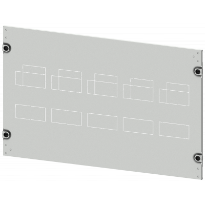 SIVACON S4 Masking frame SENTRON 3VA 3VA11 (up to 160 A) 4-pole Upright mounting position Fixed mounting Number of switches 5 Height 450 mm Width 800. 8PQ20458BA10