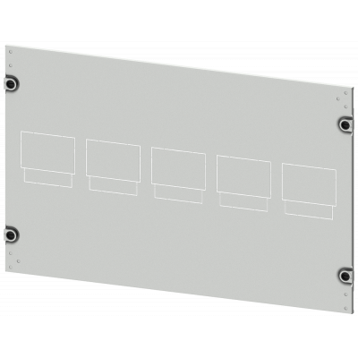 SIVACON S4 Masking frame SENTRON 3VA 3VA20 (up to 100 A) 3VA21 (up to 160 A) 3VA22 (up to 250 A) 3-pole Upright mounting position Fixed mounting, conn. 8PQ20458BA11