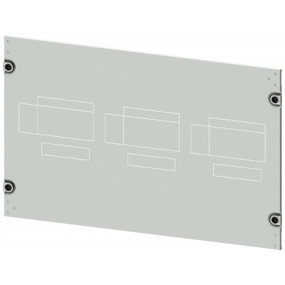 SIVACON S4 Masking frame SENTRON 3VA 3VA23 (up to 400 A) 3VA24 (up to 630 A) 4-pole Upright mounting position Fixed mounting, Plug-in socket Number of. 8PQ20458BA14