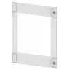 SIVACON S4, compartment door, double-bit, size 1, IP40, H: 550 mm, W: 400 mm. 8PQ20554BA12