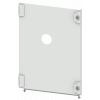 SIVACON S4, compartment door, double-bit, 3VL1250, 3VL1600, IP40, H: 550 mm, W: 400 mm. 8PQ20554BA14