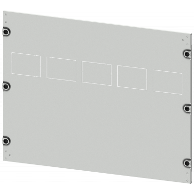 SIVACON S4 Masking frame SENTRON 3VA 3VA20 (up to 100 A) 3VA21 (up to 160 A) 3VA22 (up to 250 A) 3-pole Upright mounting position Fixed mounting Numbe. 8PQ20558BA13