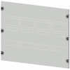 SIVACON S4 Masking frame SENTRON 3VA 3VA23 (up to 400 A) 3VA24 (up to 630 A) 3-pole Upright mounting position Fixed mounting Number of switches 4 Heig. 8PQ20608BA07