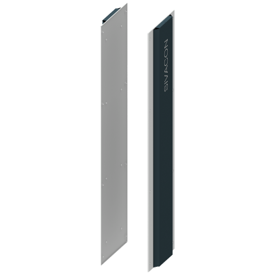 SIVACON S4 side panel with design strip height 2000 mm depth 600 mm 1 set=2 units.. 8PQ25206BA01