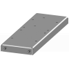 Bottom plate partition crossbar, D: 400 mm, zinc-plated. 8PQ30001BA38