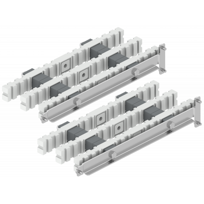 SIVACON S4 Vertical distribution busbar support Non-cascaded Cross-section up to 4x 50x 10 mm Width 200 mm 1 set=2 units. 8PQ40002BA25