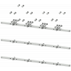 SIVACON S4 EBS holder and drawings for copper connection to main busbar SENTRON 3WL1340 Fixed-mounted and withdrawable version Width 1000 mm for modul. 8PQ60005BA33