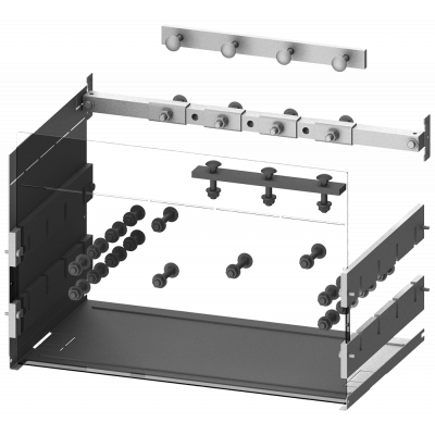 SIVACON S4 3WL connection FSS SENTRON 3WL, Size 1, 2000 A Insert 3/4-pole Width 600 mm Compartment door. 8PQ60007BA08