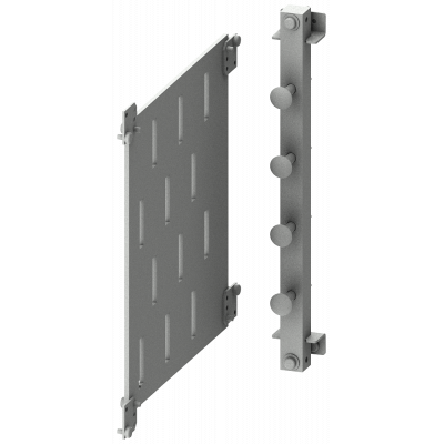 SIVACON S4 Cable connection form 3 VL1250, VL1600, 4-pole Height 450 mm fixed/motorized operating mechanism, 8UC. 8PQ60007BA33