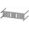 SIVACON S4 EBS SENTRON 3VA 3VA12 (250 A) 3-pole Mounting position horizontal Fixed mounting Number of switches 1 Height 150 mm Width 600 mm. 8PQ60008BA03