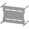 SIVACON S4 EBS SENTRON 3VA 3VA20 (100 A) 3-pole Upright mounting position Plug-in base, 8US setup Number of switches 3 Height 400 mm Width 600 mm Bran. 8PQ60008BA38