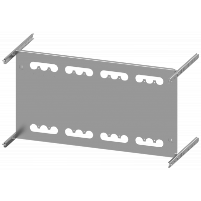 SIVACON S4 EBS SENTRON 3VA 3VA23 (400 A) 3-pole Upright mounting position Plug-in socket Number of switches 4 Height 400 mm Width 800 mm Branch height. 8PQ60008BA60