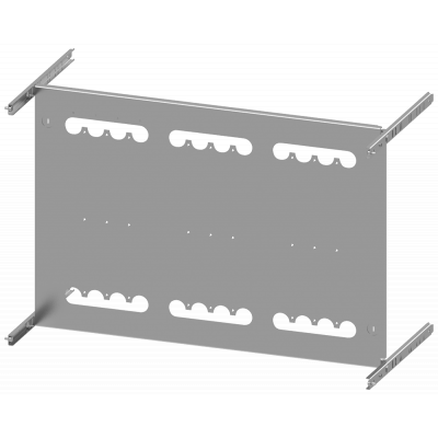 SIVACON S4 EBS SENTRON 3VA 3VA23 (400 A) 4-pole Upright mounting position Fixed mounting Number of switches 3 Height 500 mm Width 800 mm Branch height. 8PQ60008BA62