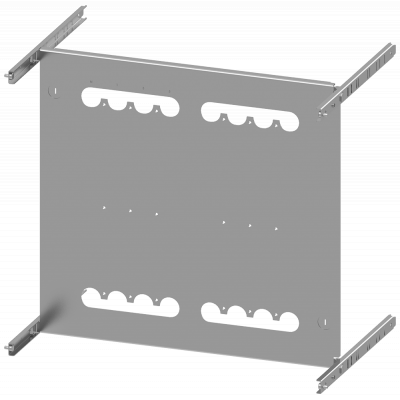 SIVACON S4 EBS SENTRON 3VA 3VA23 (400 A) 4-pole Upright mounting position Fixed mounting Number of switches 2 Height 500 mm Width 600 mm Branch height. 8PQ60008BA65