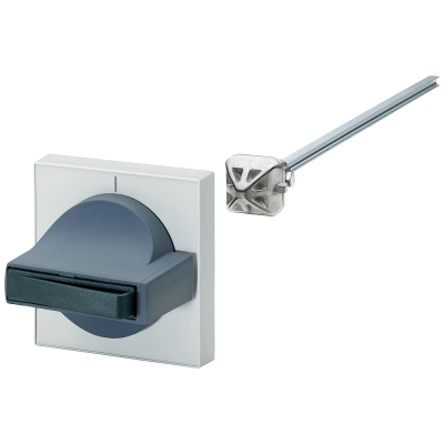 ДВЕРНОЙ ПРИВОД 8UC7 HANDLE TI-GREY/BL.GREEN BASIC МАСКИРУЮЩАЯ РАМКА LIGHT GRAY FOR 3-POLE  SWITCH DISCONNECTOR 3KL50, 3KM50, 3KA50, 3KA51 FOR ACTUATIN. 8UC71111BB10