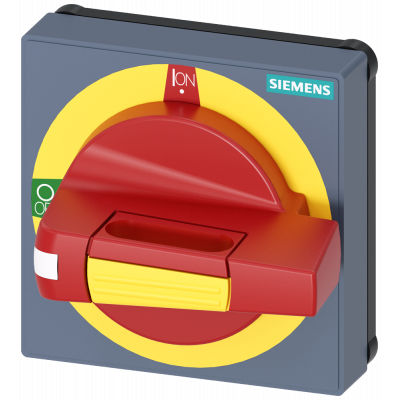 Accessories for 3KD size 1 and 2 handle with masking plate for door-coupling rotary operating mechanism.. 8UD17712AD05