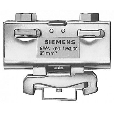 PE terminal, blank, size 95, 2 screw-type terminals. 8WA10101PQ00