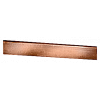 Flat copper rod 12 x 5 mm approx. 2 meters long tin-plated.. 8WC5051