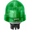 Integrated signal lamp, single flash light 24 V green. 8WD53200CC