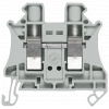 Through-type terminals with screw terminal Terminal size 2.5 mm2 Terminal width 5.2 mm Color gray. 8WH10000AF00