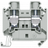 Through-type terminals with screw terminal Terminal size 16.0 mm2 Terminal width 12.0 mm Color gray. 8WH10000AK00