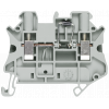 Diode isolating terminal with screw terminal Terminal size 4.0 mm2 Terminal width 6.2 mm Color gray Passage from right to left. 8WH10006KG00