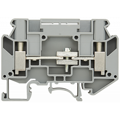 Instrument isolating terminal, 6 mm2 gray screw mounting 2 connections isolating terminal 6 mm2. 8WH10007AH00