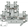 Two-tier diode terminal with screw terminal Terminal size 2.5 mm2 Terminal width 5.2 mm Color gray with diodes Passage from top to bottom L and bottom. 8WH10205FF00