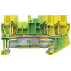 КЛЕММА РЕ ПРУЖИННОЕ ПОДСОЕДИНЕНИЕ, 3 ПОДСОЕДИНЕНИЯ: 0.14 - 1.5 MM2, ШИРИНАH: 4.2 MM, ЗЕЛЕНО-ЖЕЛТАЯ. 8WH20030CE07