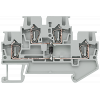 Two-tier diode terminal passage from top to bottom, with spring-loaded connection.. 8WH20205AF00