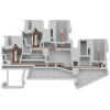 hybrid two-tier terminal, plug-in and spring-loaded connection, Cross-section: 0.08-4 mm2, Width: 5.2mm, Color: gray. 8WH51202MF00