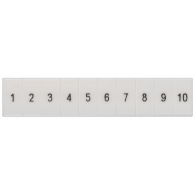 Inscription label, front, with 11-20, vertical, terminal width: 5.2 mm, H: .... 8WH81202AB15