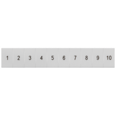 Inscription label, front, with special inscription, vertical, terminal width: .... 8WH81203XA05