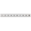 Inscription label, flat, with 1-10, vertical, terminal width: 6.2 mm, H: 6.4 .... 8WH81213AB05