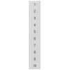 Inscription label, front, with 1-10, horizontal, terminal width: 6.2 mm, H: .... 8WH81403AB05