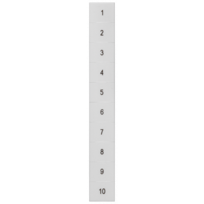 Inscription label, front, with 11-20, horizontal, terminal width: 8.2 mm, H: .... 8WH81404AB15