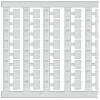 Inscription label, horizontal and vertical, terminal width: 5 mm, H: 7 mm, white. 8WH82022DA05