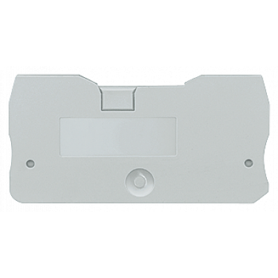 Cover for DG terminals, 2.5 mm2, with quick connection, color: Gray. 8WH90001AA00