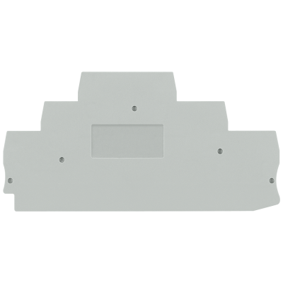 Cover, three-tier terminal  gray  width 5.2 mm. 8WH90001GD00