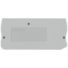 Cover for isolating terminals cross-section 2.5 mm² width 5.2 mm color gray.. 8WH90003SC00