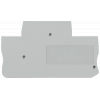 Cover for two-tier terminals cross-section 2.5 mm² width 5.2 mm color gray.. 8WH90004SE00