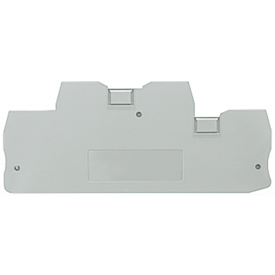 Cover for two-tier terminals, 1.5 mm2, color: Gray. 8WH90011BA00