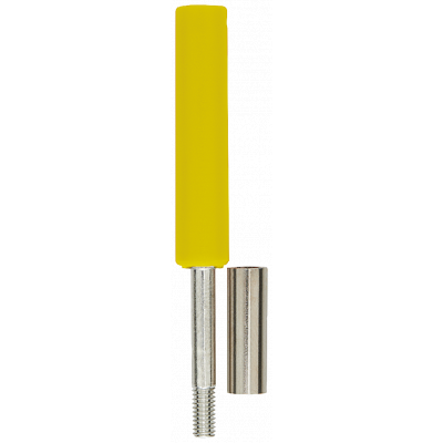 Test adapter yellow for measuring transformer terminal yellow. 8WH90100MB06