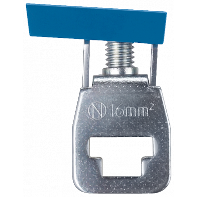 Terminal cross-section: up to 16 mm², width: 10.3 mm, color: Blue. 8WH91260BA01