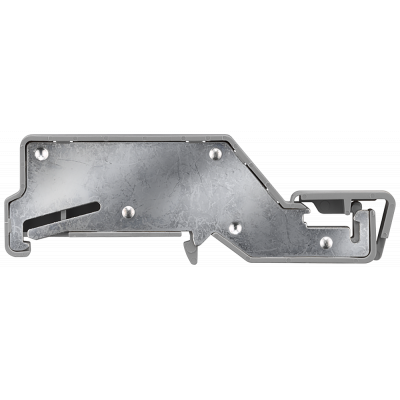 Support bracket, for mounting on standard mounting rail, for 10x 3 mm busbars. 8WH91400BA00