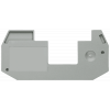 Spacer plate width 2.5 mm for compensating height differences color gray. 8WH91600AA00