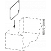 BD2-400-EBAL CABLE ENTRY PLATE FOR SINGLE-CORE CABLE 400A. BVP:045507